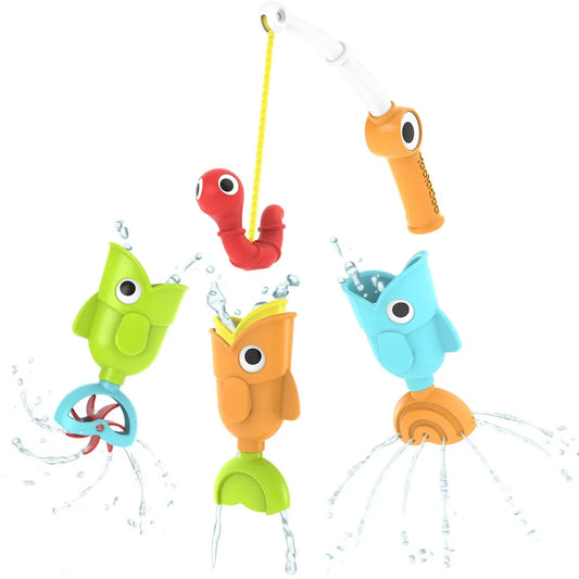 Yookidoo Bath Toy Catch N Sprinkle Fishing Set