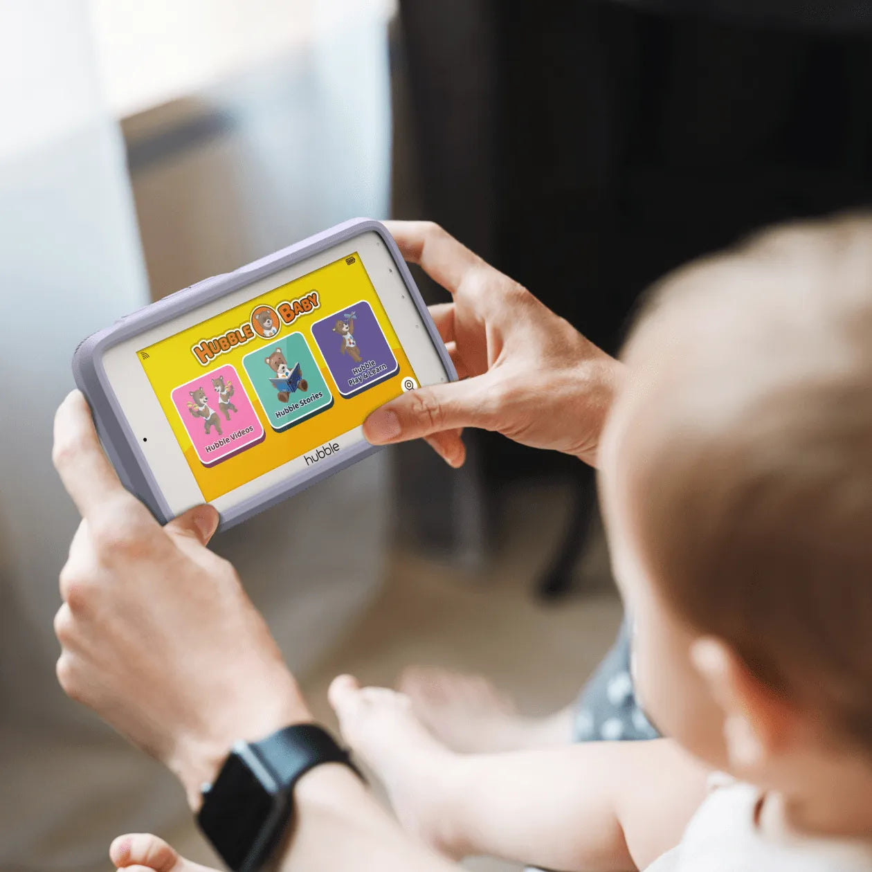 Hubble Nursery Pal Cloud Touch Smart Baby Monitor (White)