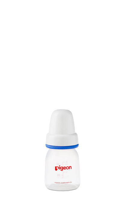 زجاجة بلاستيكية برقبة رفيعة من بيجون بغطاء أبيض (50ml)