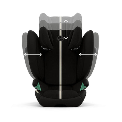 Cybex Solution G2 Plus Car Seat (Moon Black/Black)