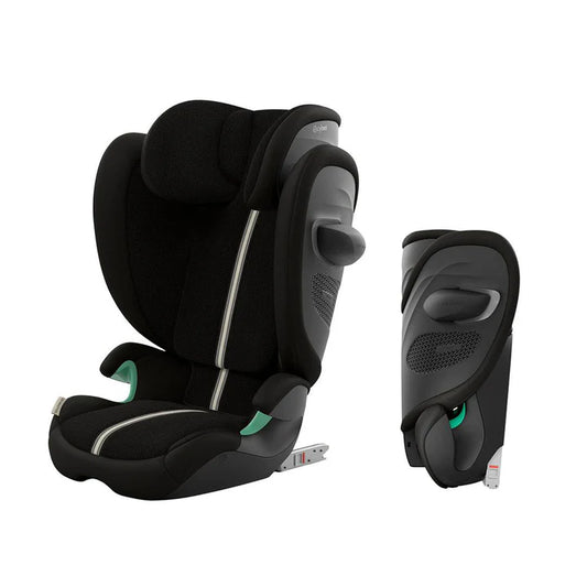 مقعد سيارة Cybex Solution G2 Plus (أسود قمري/أسود)