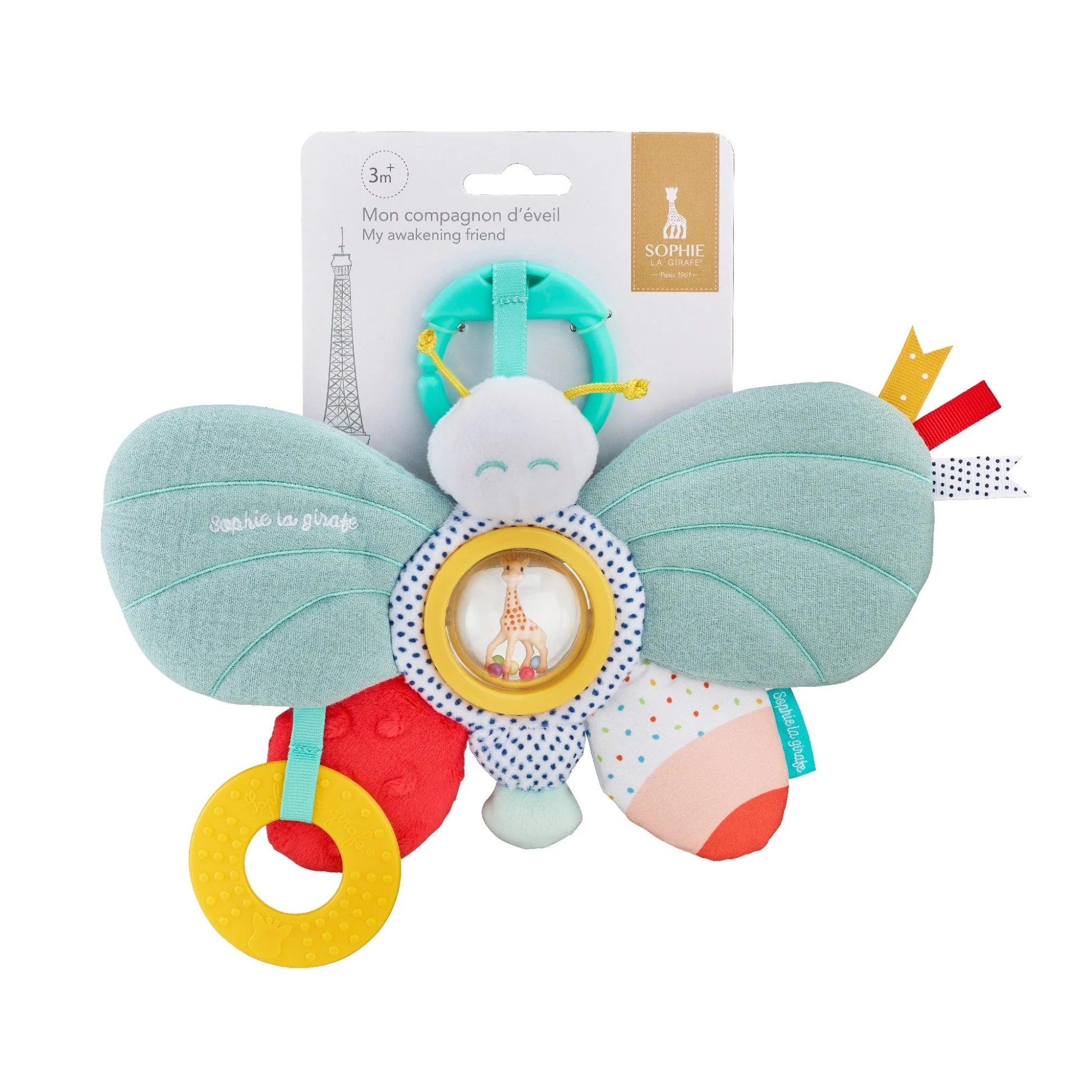 Sophie La Girafe My Awakening Companion Teething Rattle