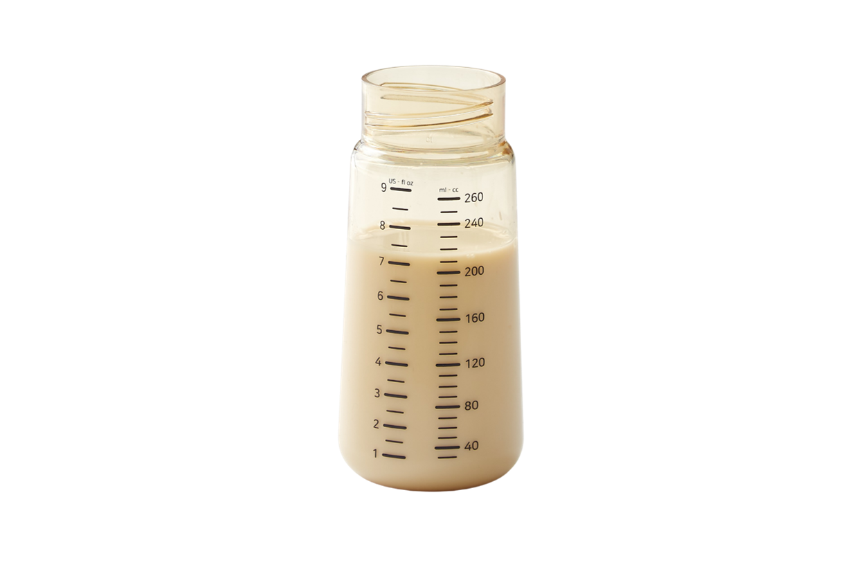 رضّاعة أطفال سبيكترا من بولي فينيل سلفون - أصفر (260ml)