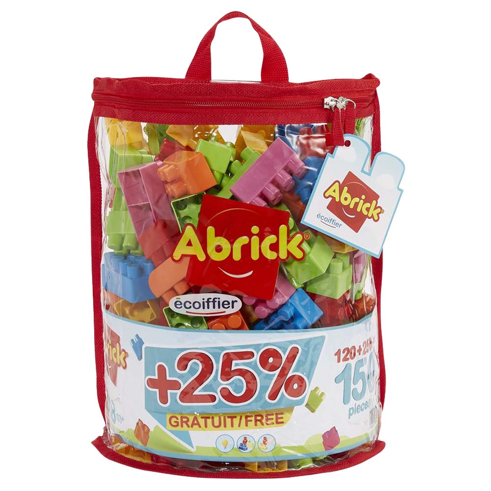 Ecoiffier Abrick Promo Half Moon Bag (150pcs)