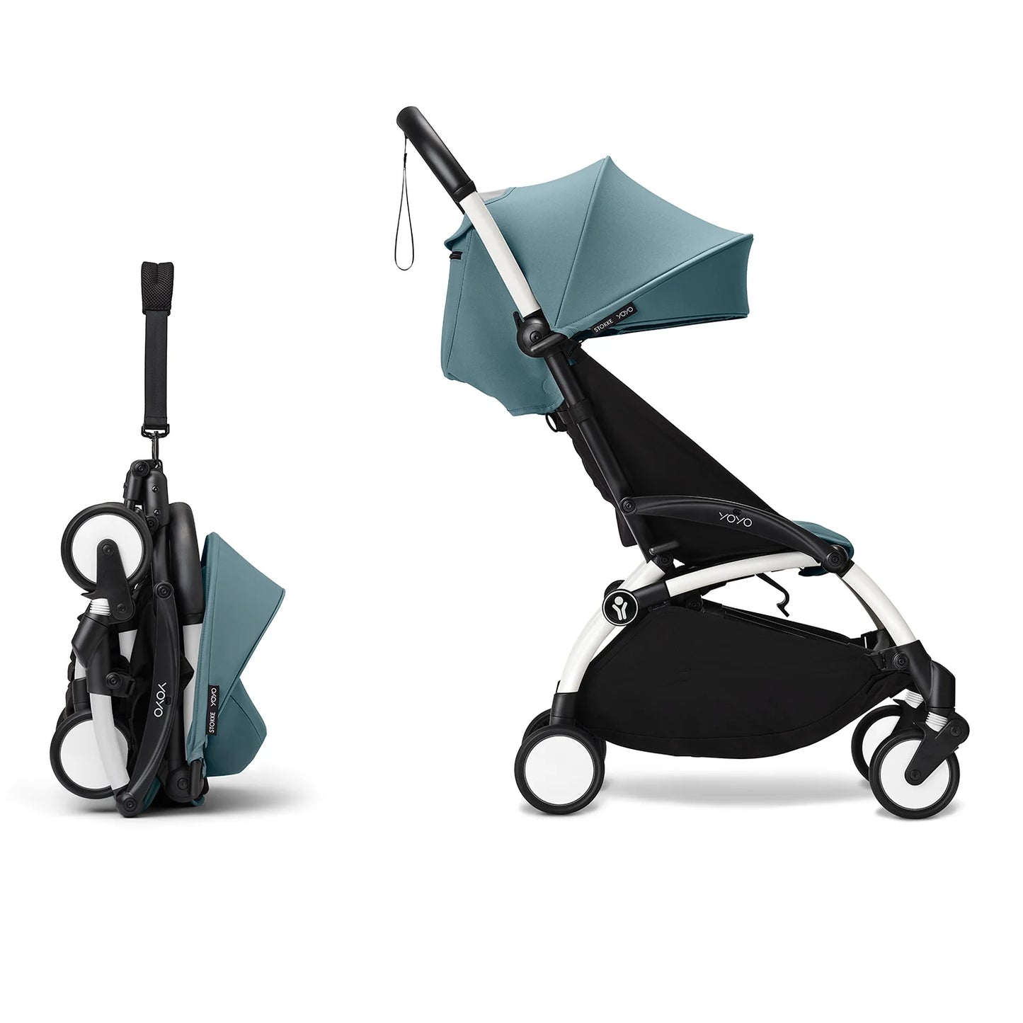 Stokke YOYO3 White Frame & 6+ Color Pack Bundle