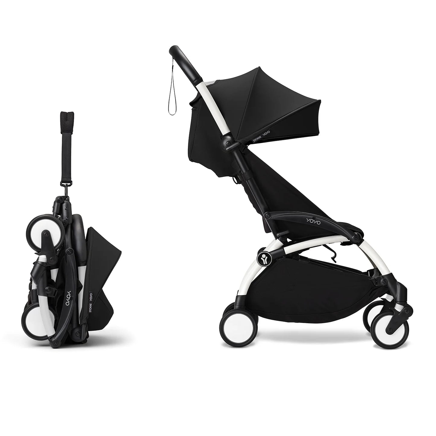 Stokke YOYO3 White Frame & 6+ Color Pack Bundle
