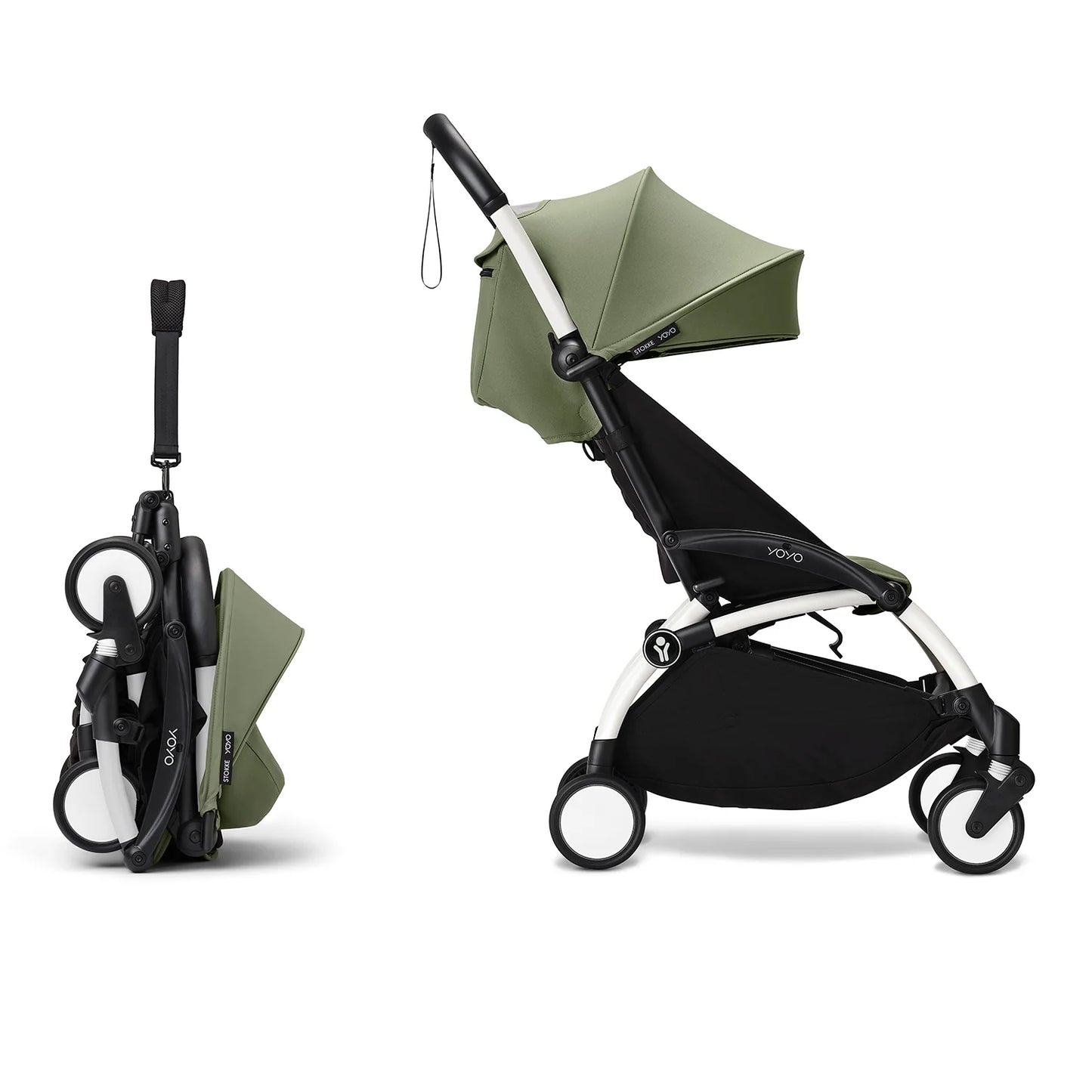 Stokke YOYO3 White Frame & 6+ Color Pack Bundle