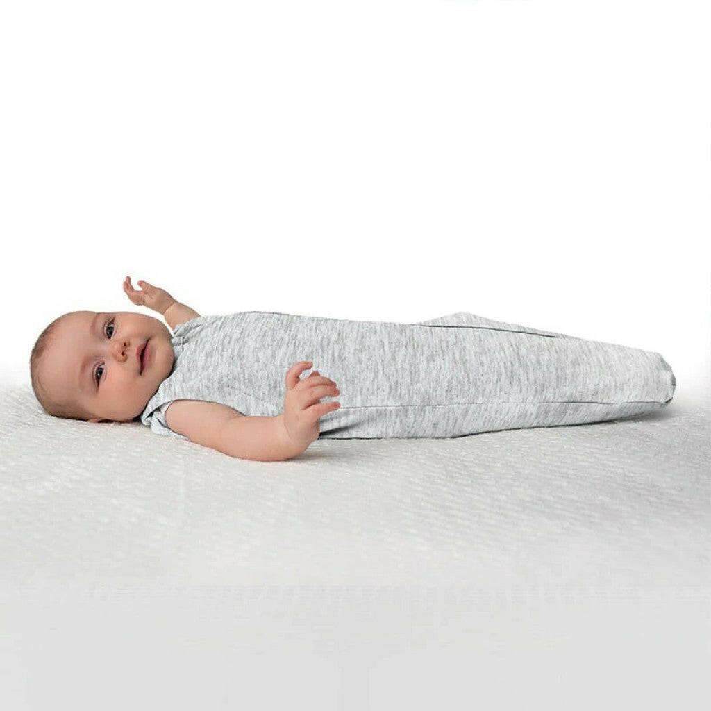 SwaddleMe 1 Pk Arms Free Convertible Pod Heathered Grey