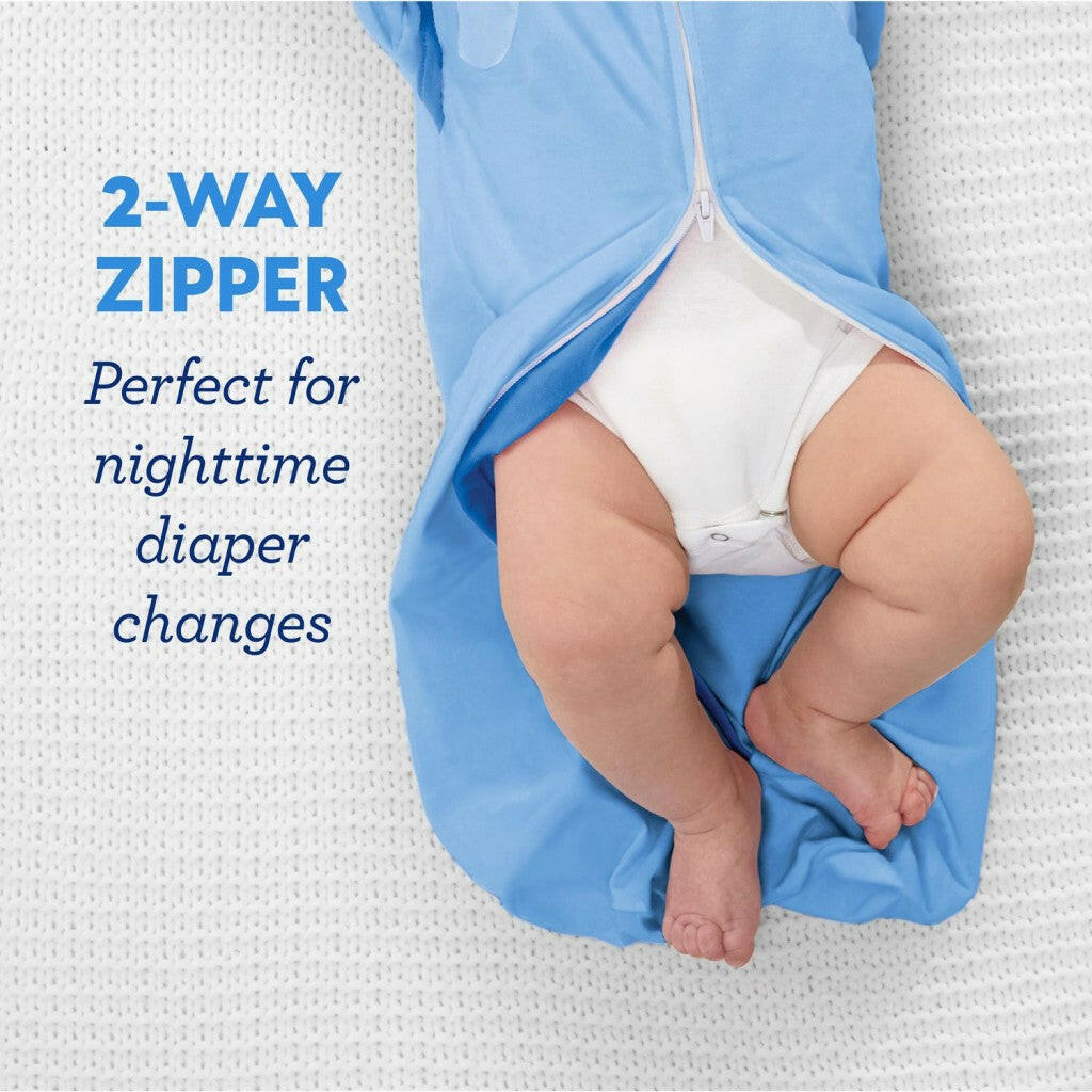 SwaddleMe 1 Pk Arms Free Convertible Pod Heathered Grey