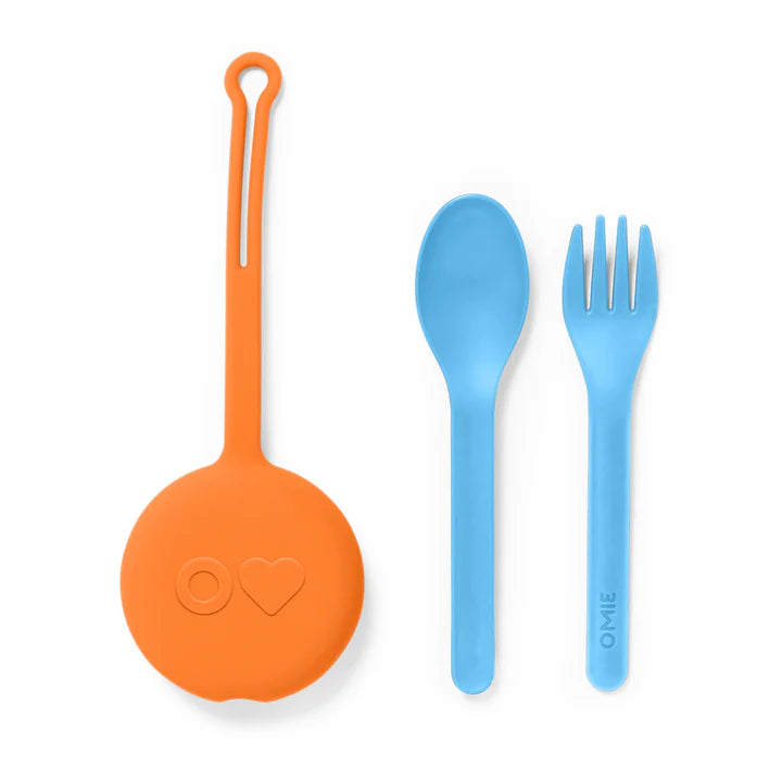 Omie Utensil Set: Spoon and Fork for Kids