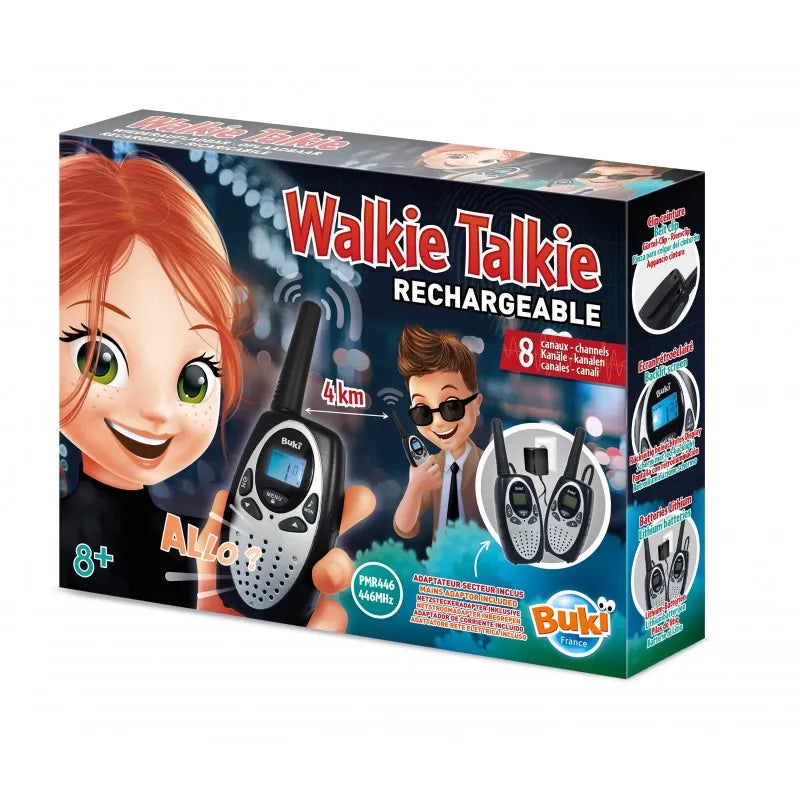 Buki Walkie Talkie Rechargable 4km Range