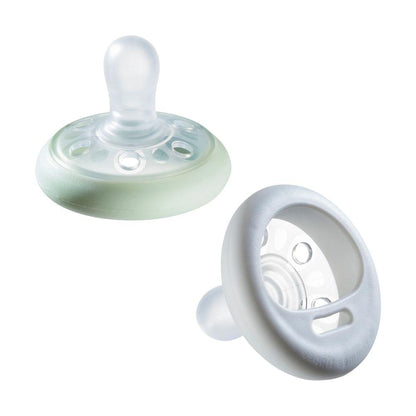 Tommee Tippee Closer To Nature Night Time Soother (6-18M) - Pack of 2
