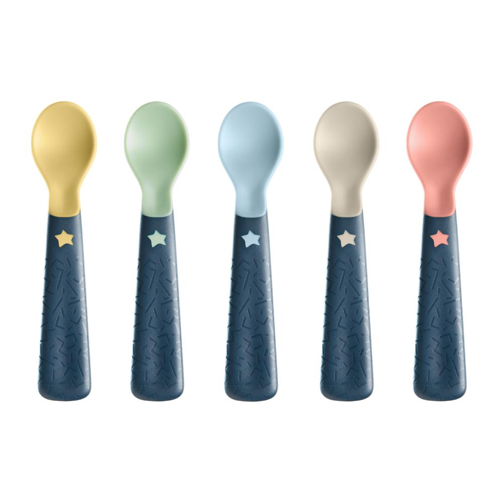 Tommee Tippee Easy Grip Feeding Spoon - Set of 5