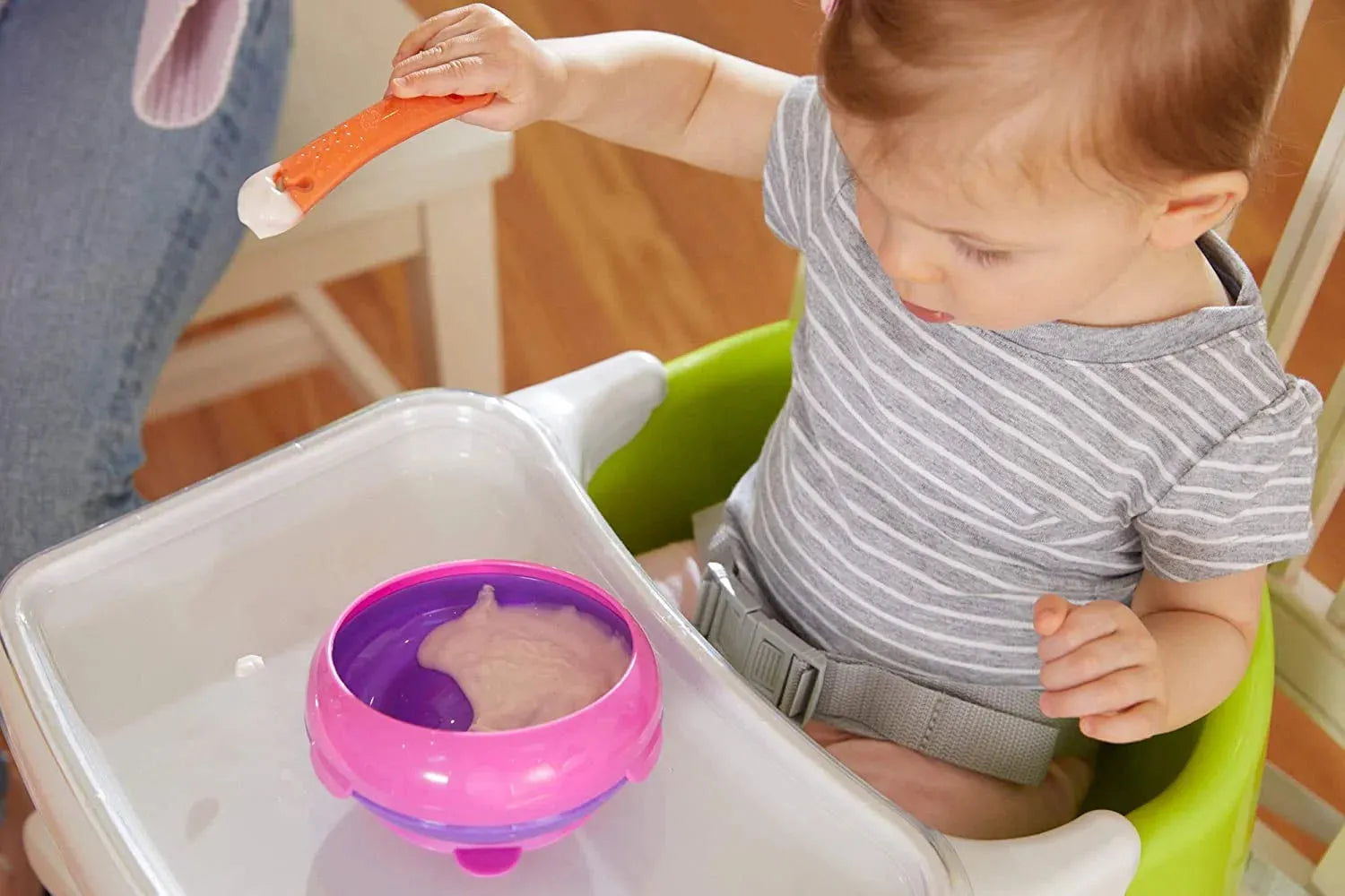 The First Years Inside Scoop Suction Sectioned Bowl - Pack of 1 (9 Months +)