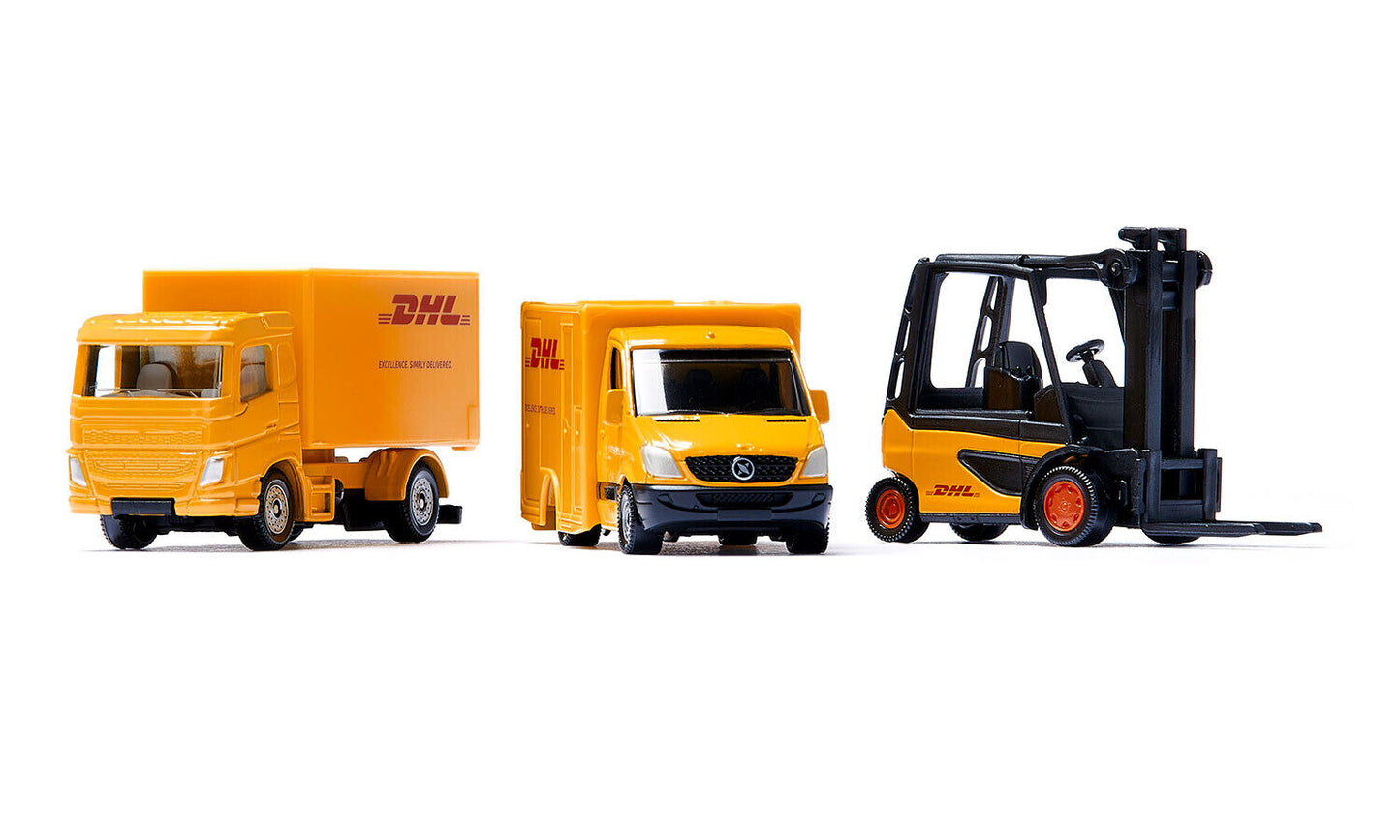 Siku Die Cast DHL Logistics Set