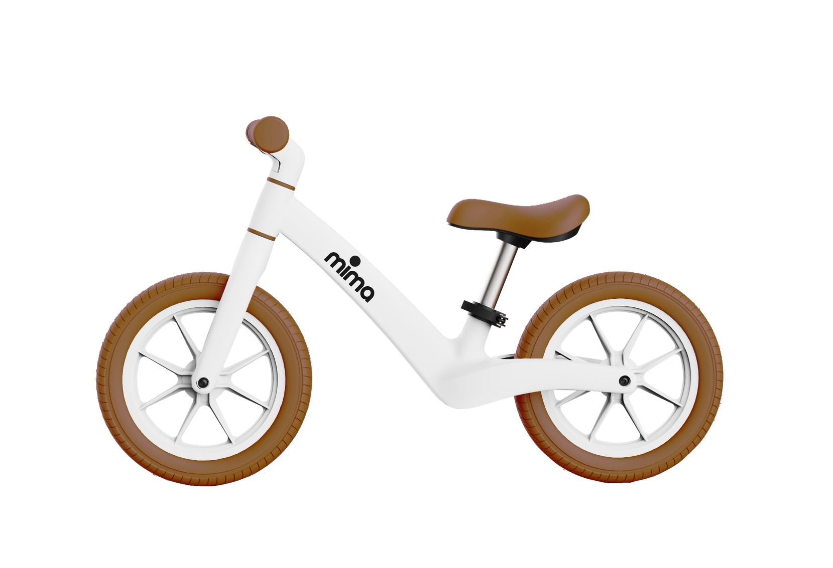 Mima Zoom Lite Balance Bike (White)