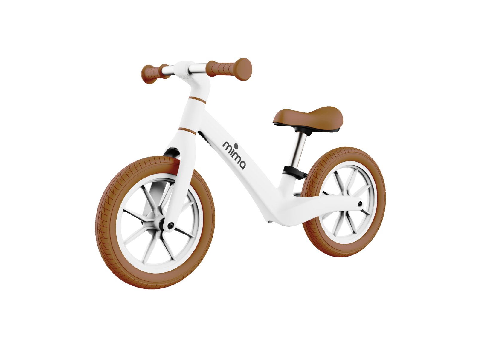 Mima Zoom Lite Balance Bike (White)