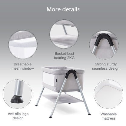 Teknum Sleep Zen 2 Bedside Crib Bassinet
