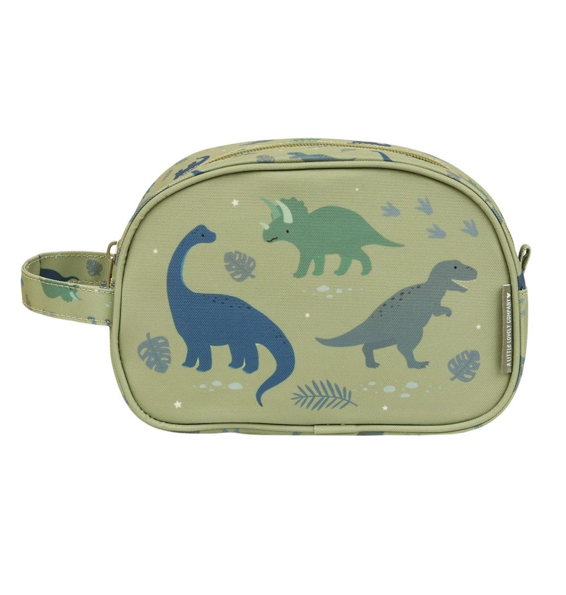 A Little Lovely Company Kids Toiletry Bag With Handle (Dinosaurs)