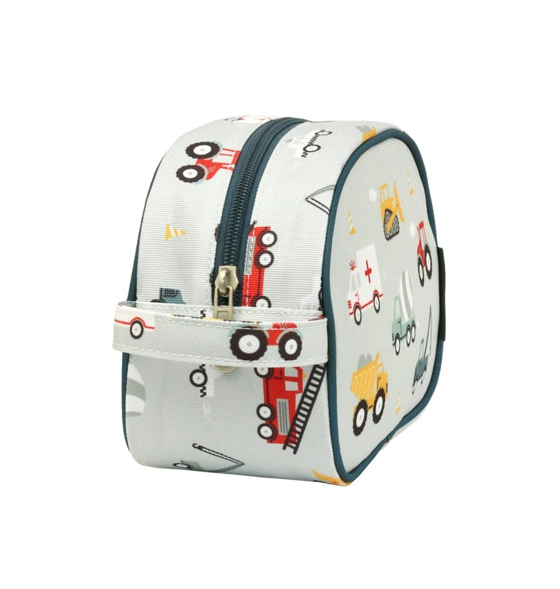 A Little Lovely Company Kids Toiletry Bag With Handle (Vehicles)