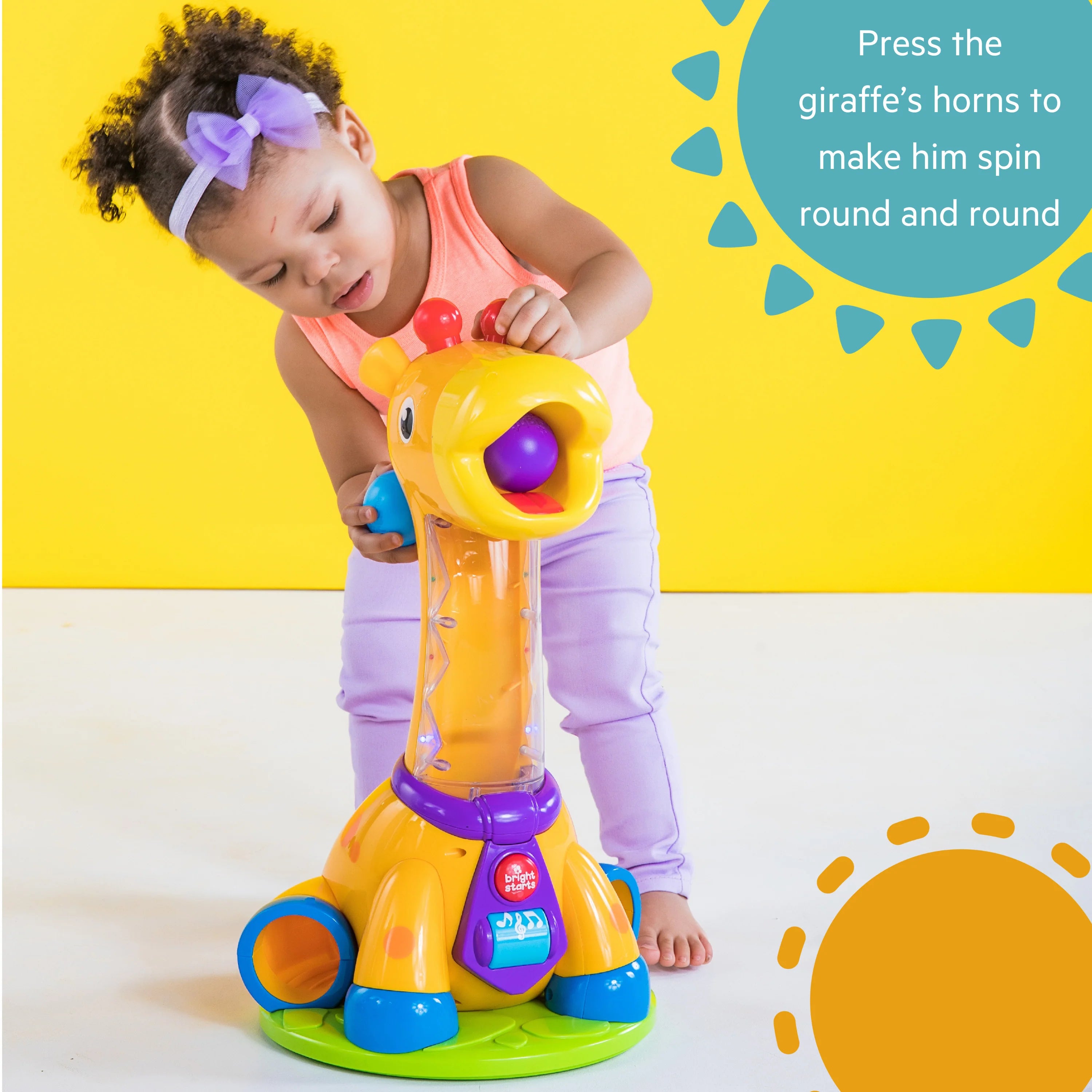 Bright Starts Spin & Giggle Giraffe