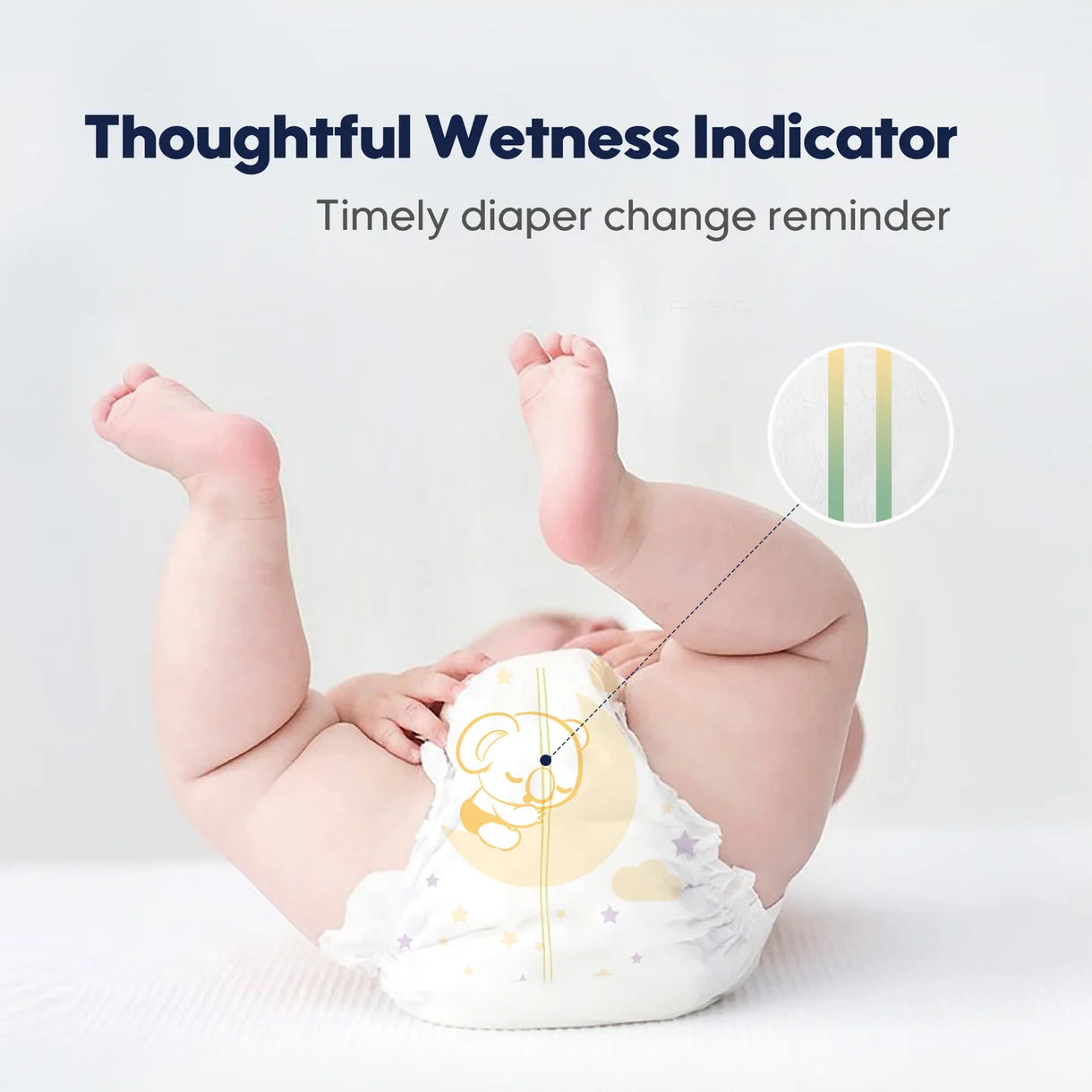 Aiwibi Ultimate Comfort Silky-Soft Premium Disposable Baby Diapers