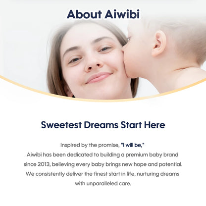 Aiwibi Ultimate Comfort Silky-Soft Premium Disposable Baby Diapers