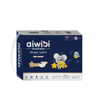 Aiwibi Ultimate Comfort Silky-Soft Premium Disposable Baby Diapers
