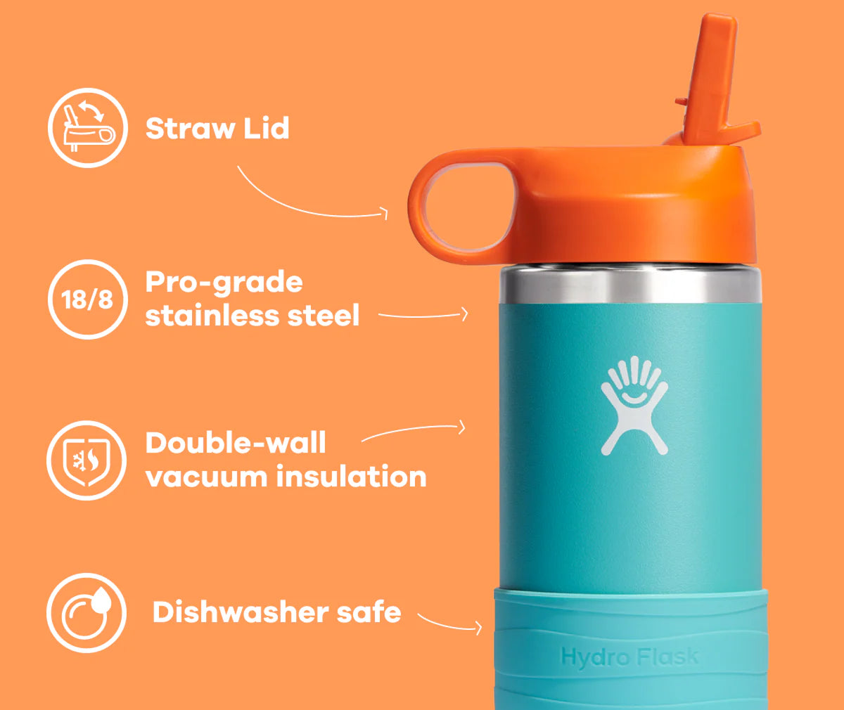 Hydro Flask Kids Bottle Wide Mouth (335ml)