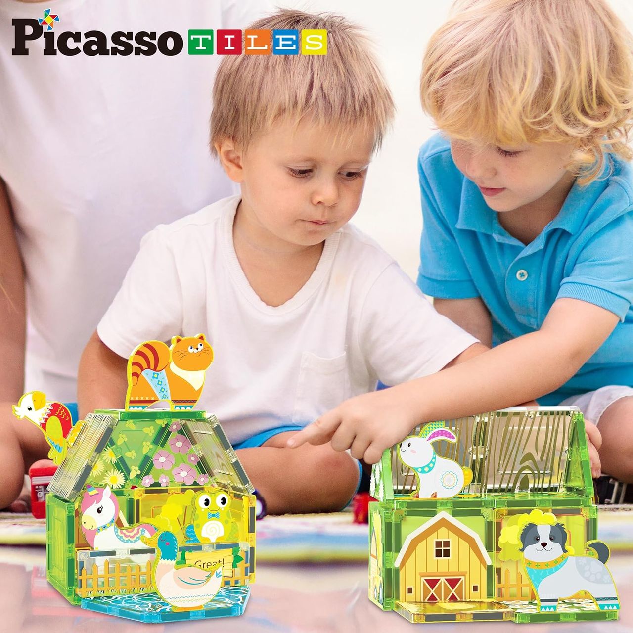 Picasso Magnetic Tiles Forest Set (26 Pcs)