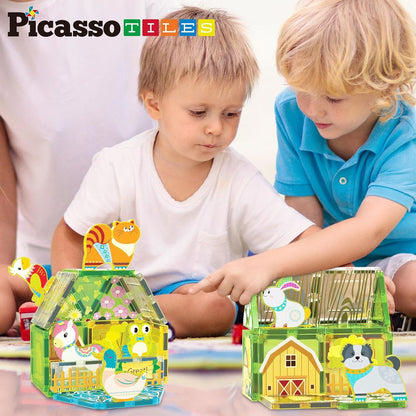 Picasso Magnetic Tiles Forest Set (26 Pcs)