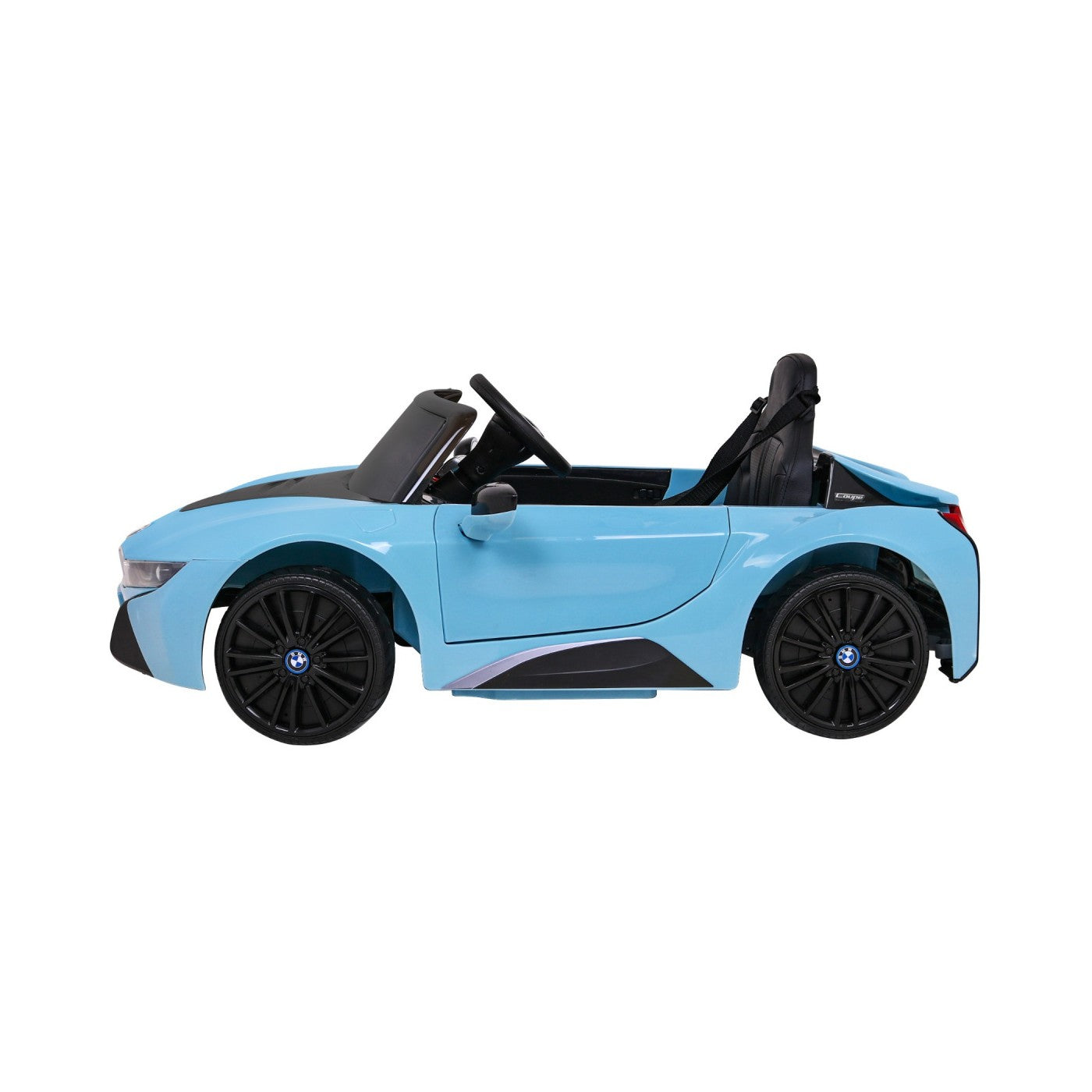 لوحة ترخيص رايفن لسيارة BMW i8 (أزرق)