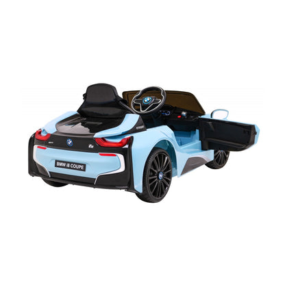 لوحة ترخيص رايفن لسيارة BMW i8 (أزرق)