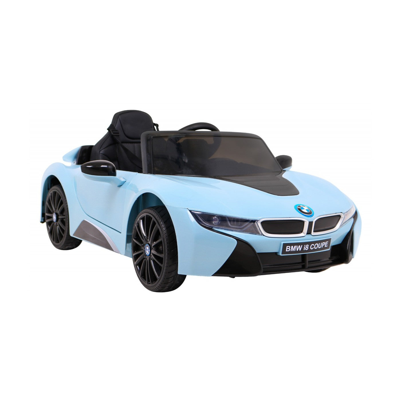 لوحة ترخيص رايفن لسيارة BMW i8 (أزرق)