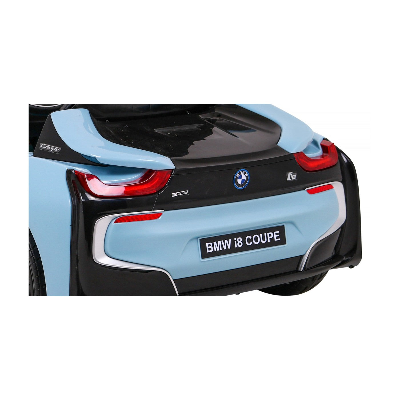 لوحة ترخيص رايفن لسيارة BMW i8 (أزرق)