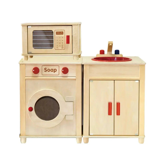 Viga Natural Kitchen Set Box (Sink,Washing Machine & Microwave)