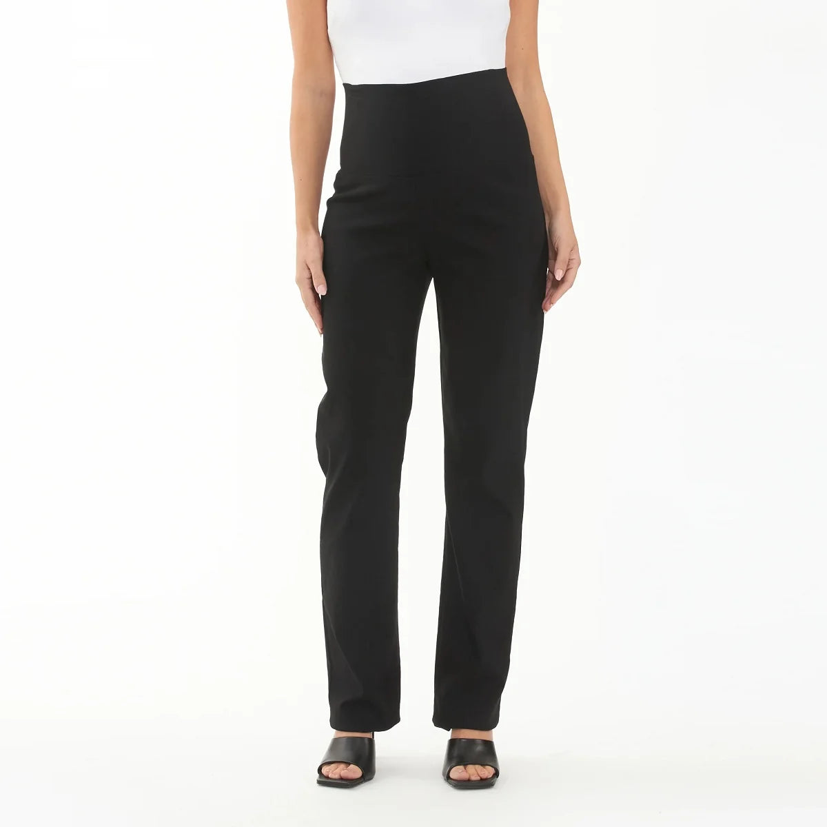 Become a Mom Venus Straight Leg Pant( Black, Small)