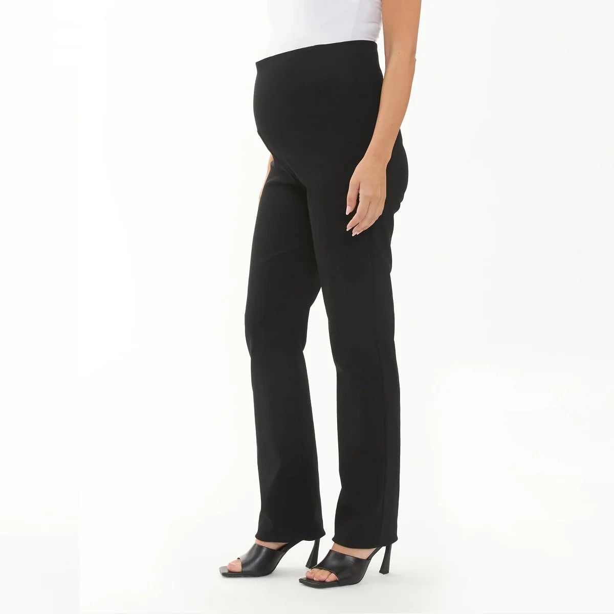 Become a Mom Venus Straight Leg Pant( Black, Small)
