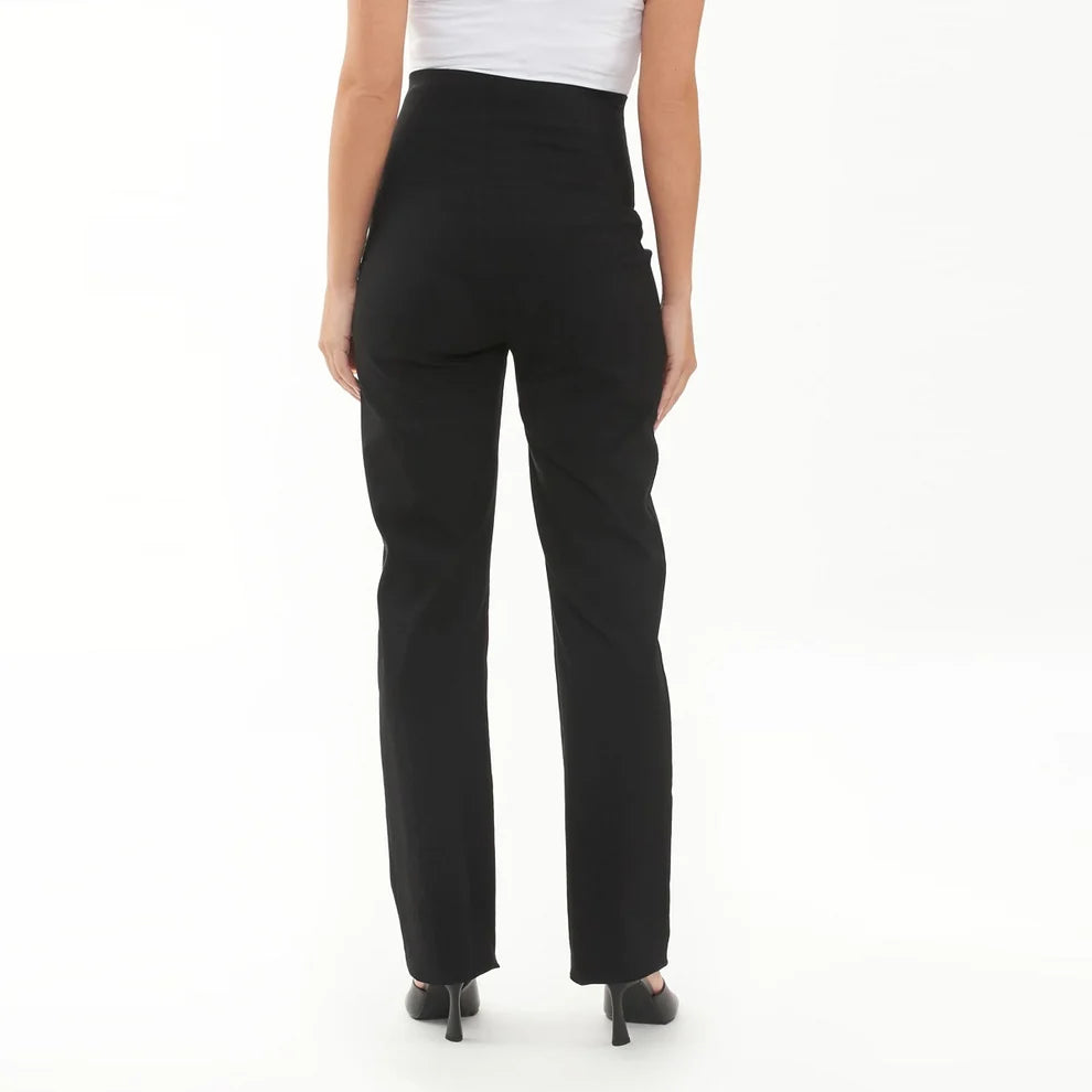 Become a Mom Venus Straight Leg Pant( Black, Small)