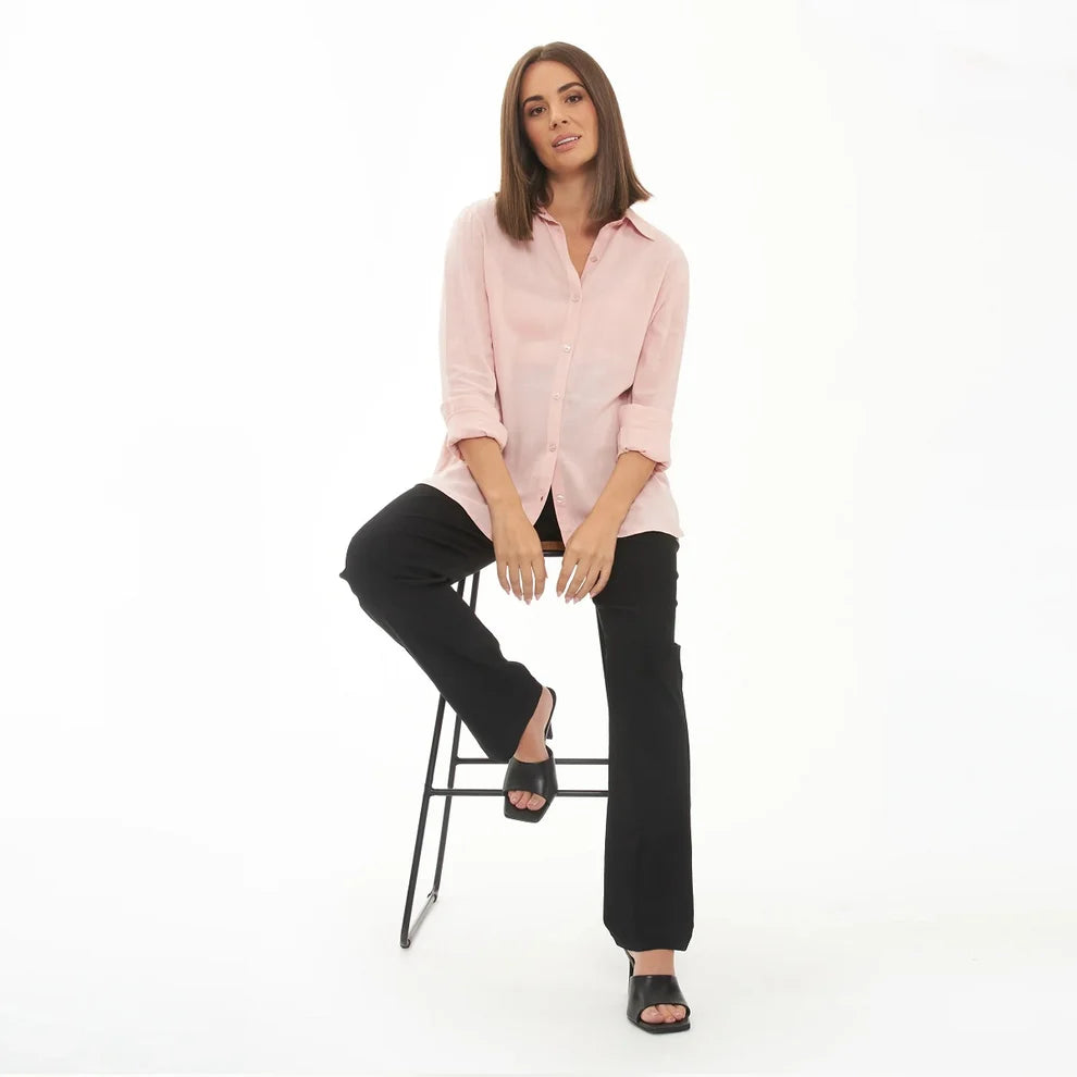 Become a Mom Venus Straight Leg Pant( Black, Small)