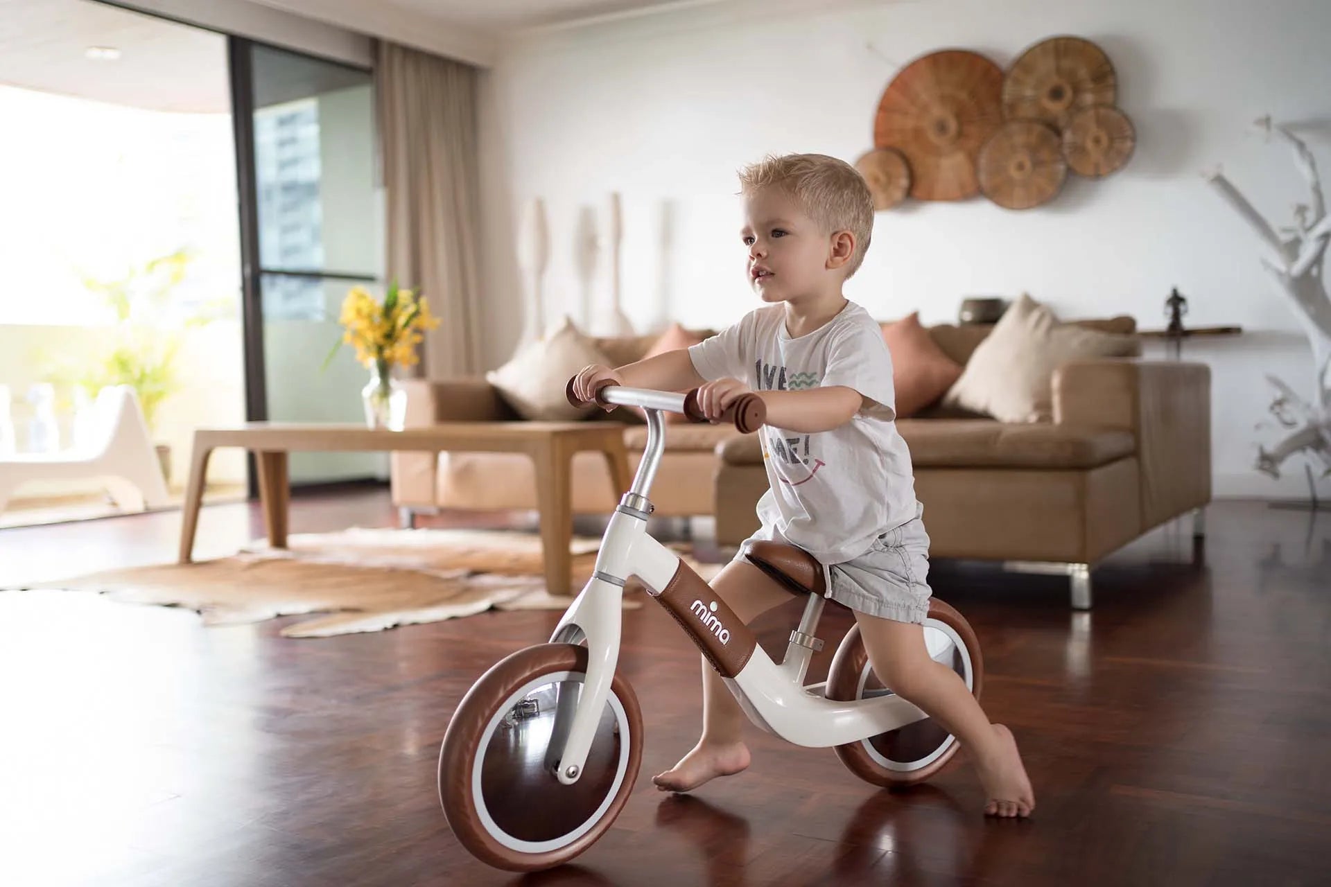 Mima Zoom Lite Balance Bike (White)