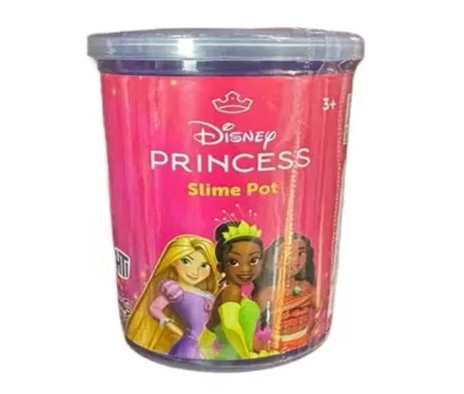 Disney Princess Glittery Stretchy Sensory Slime – 1 Pc
