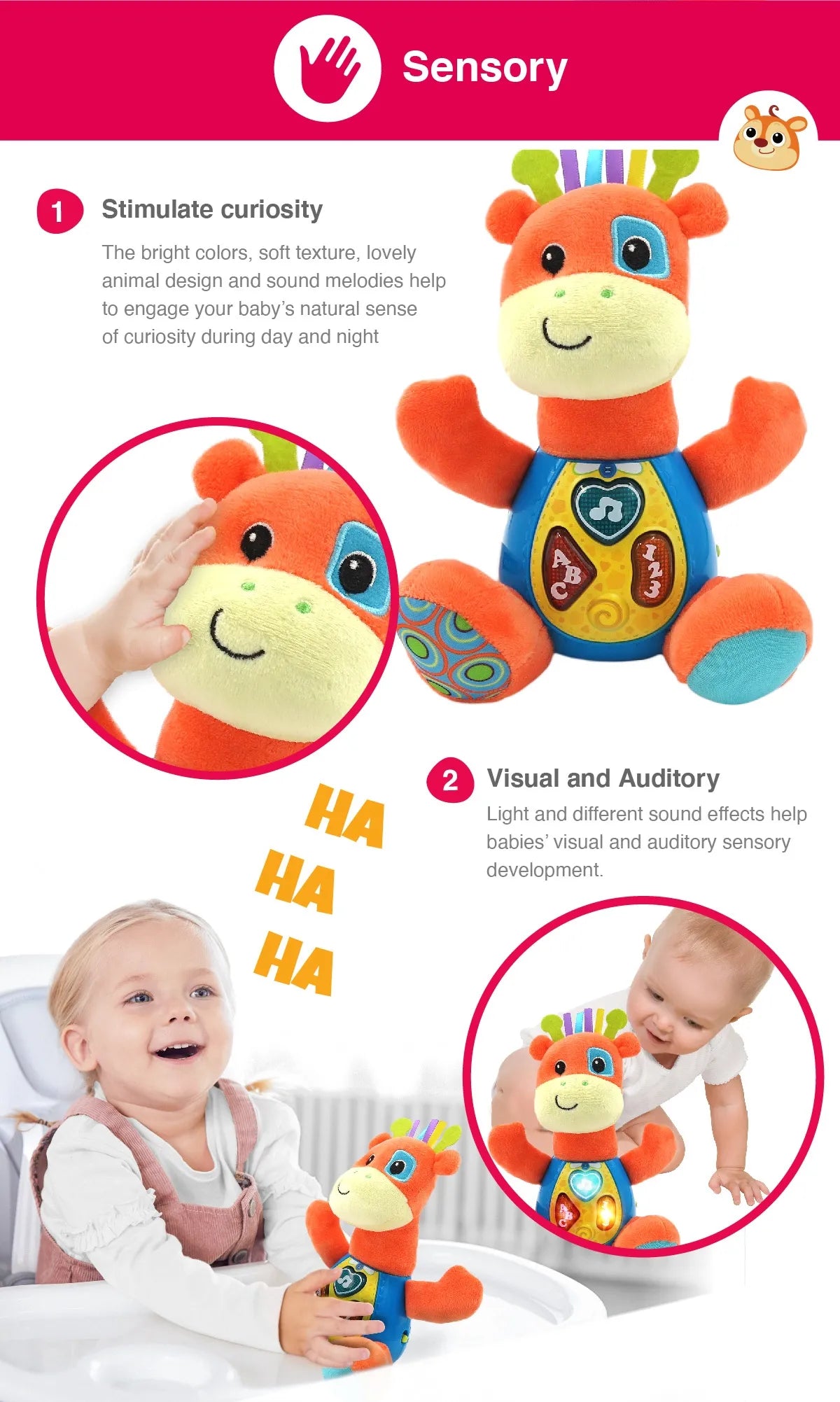 Winfun Sing and Learn With Me (Patch The Giraffe)