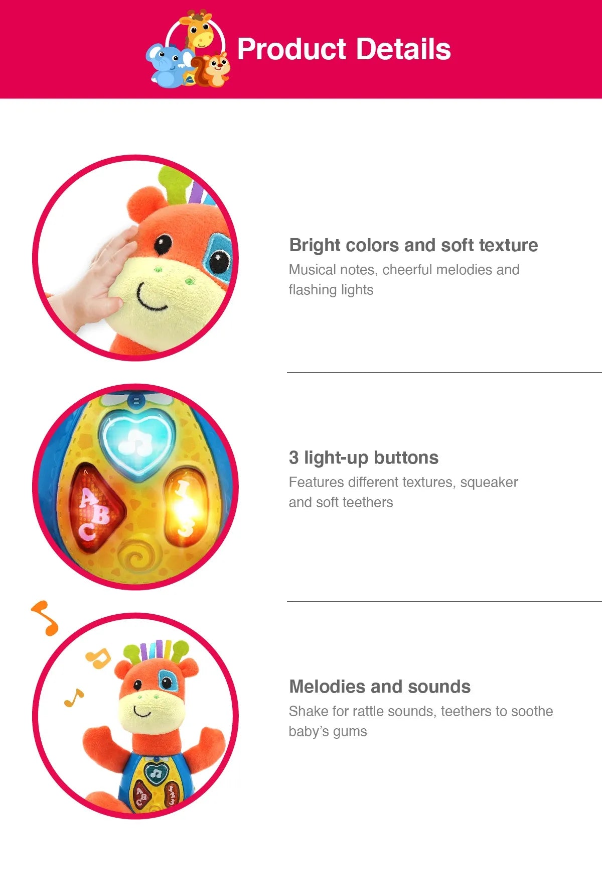 Winfun Sing and Learn With Me (Patch The Giraffe)