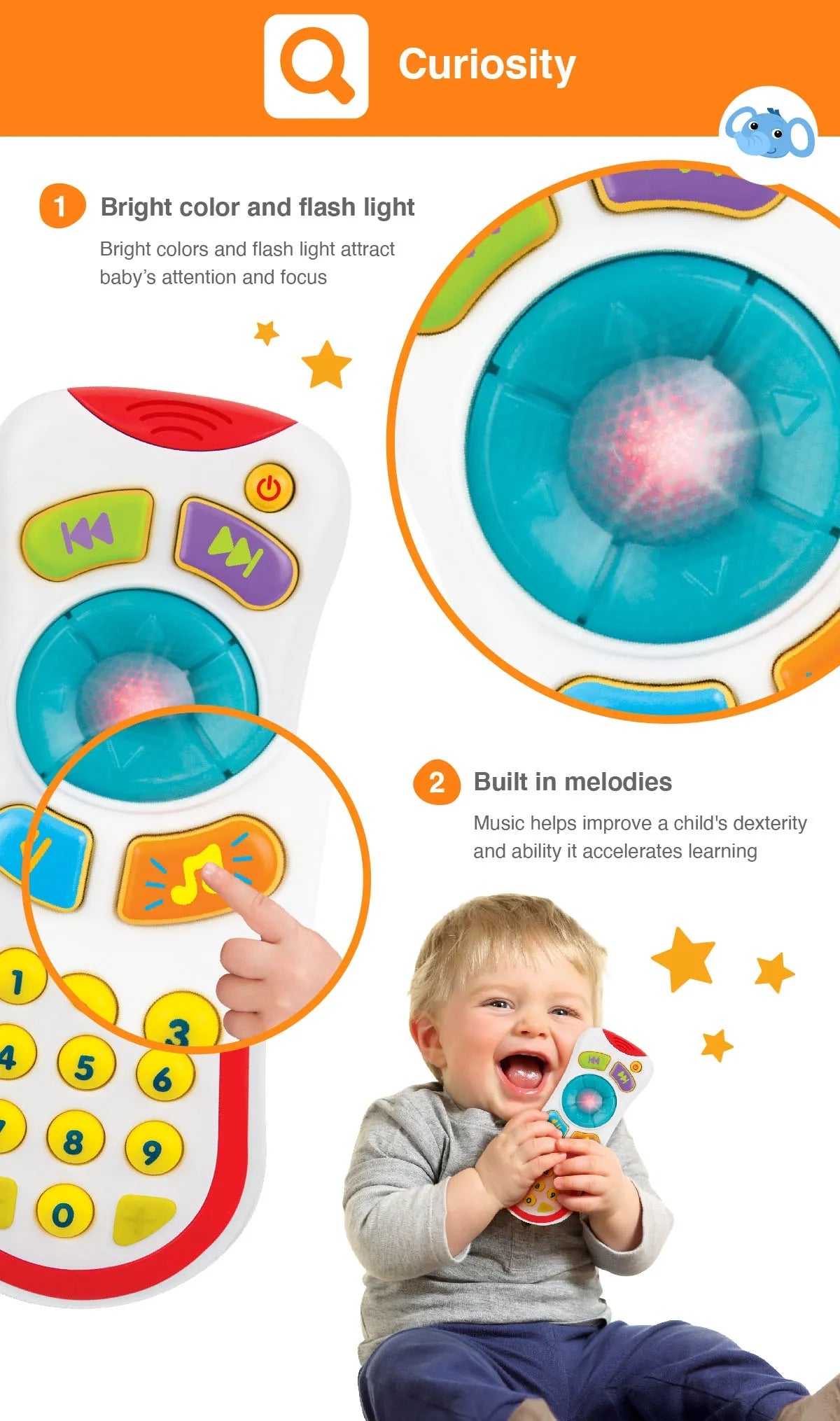Winfun Light and Sound Remote Control