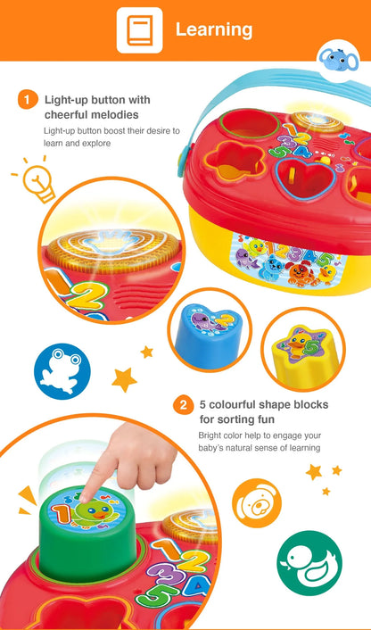 Winfun Giggles And Learn Electronic Shape Sorter