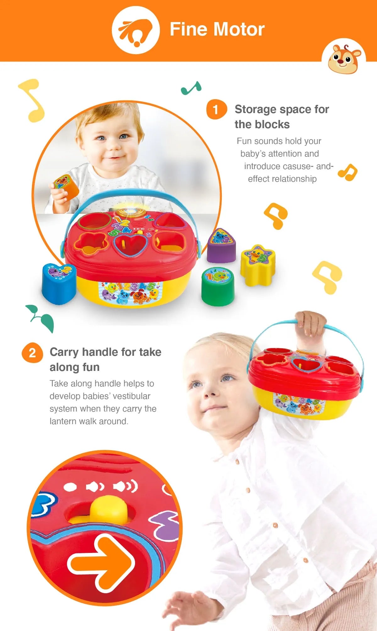 Winfun Giggles And Learn Electronic Shape Sorter