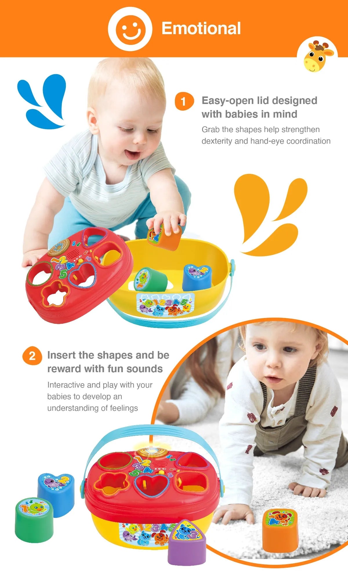 Winfun Giggles And Learn Electronic Shape Sorter