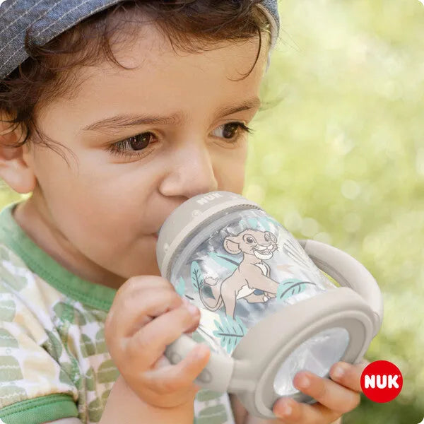 NUK Disney The Lion King First Choice Learner Bottle (150ml, 6-18 Months)