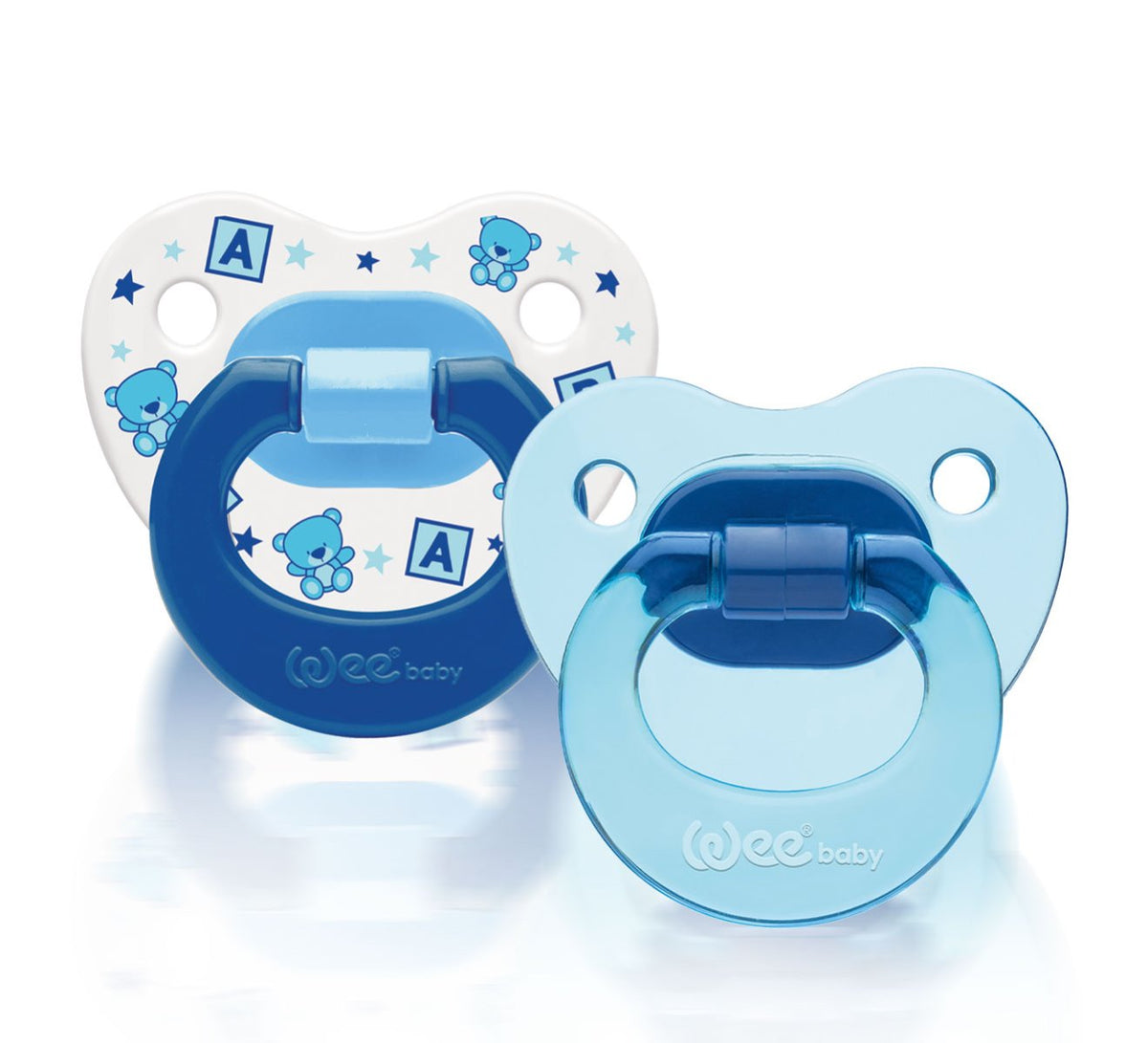 Wee Baby Orthdontic Teat Soother (0-6m) - Pack of 2